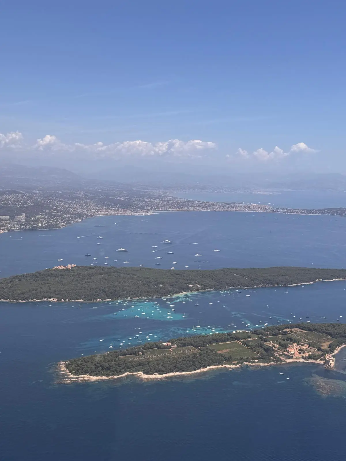The Îles de Lérins off Cannes